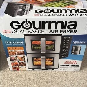 Gourmia Dual Basket Air Fryer